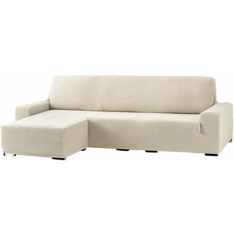 EYSA ITALIA Eysa Cora Penisola Bielastico Braccio Corto Sinistra Vista Frontale, Poliestere-Cotone, Greggio, 39x35x19 cm