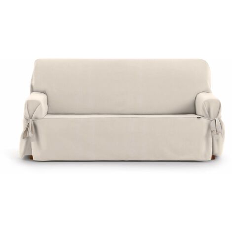 Eysa Fodera per divano Levante, cotone, beige, 180 - 230 cm, 3 posti