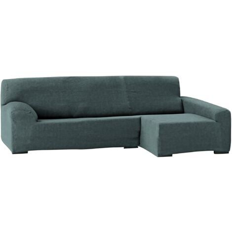 Eysa Italia Teide Chaise Longue 240 cm. Destra Vista Frontale - col. 06-Grigio, null