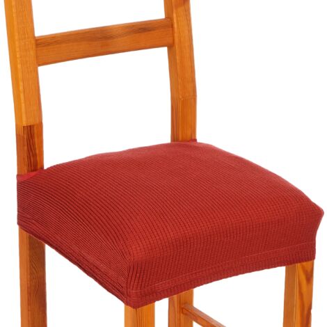 Eysa Italia Ulises Coprisedia, Poliestere-Cotone, Arancione, 40 a 50 cm, 2 unità