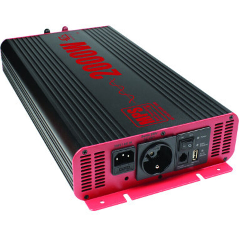 EZA - Convertisseur de Tension Pure-Sinus 2000W 12V/220V Camping-Car