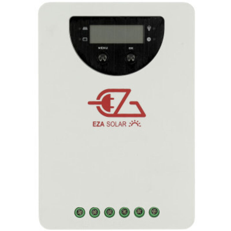 EZA Régulateur de Charge Solaire MPPT 40A EZA SOLAR Ecran LCD