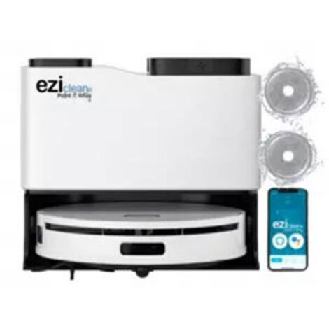 Eziclean All In One Z15 Pro blanc robot aspirateur laveur