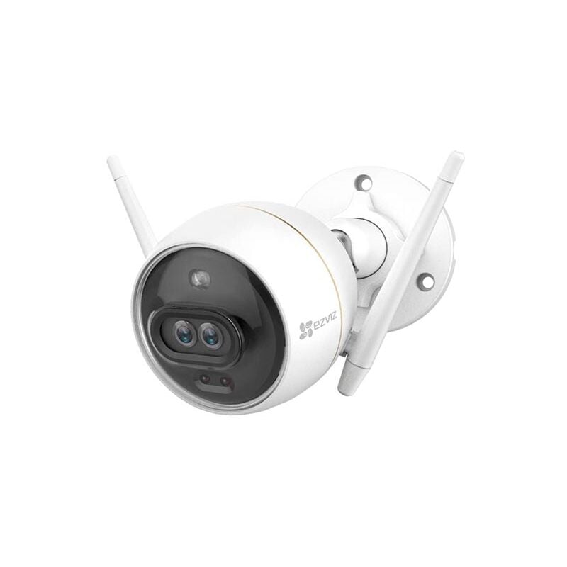 Ezviz - C3X Caméra Bullet Wi-Fi avec vision nocturne couleur, double objectif, alarme active et détection intelligente par ia