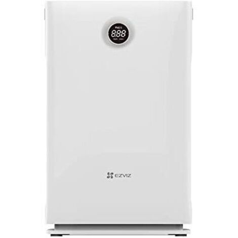 EZVIZ EB250A AIR PURIFIER - PURIFICATORE D''ARIA IONICO 30MQ - FILTRAGGIO A 3 STADI - INDICATORE LED QUALITA'' ARIA