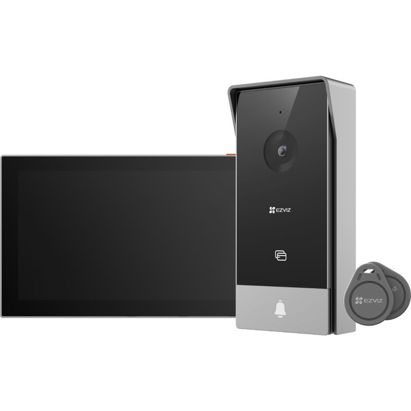 EZVIZ Smart Home Video-Türkommunikationsstation, WLAN, 7", Touch, Nachtsicht, RFID, Klingel, HP5