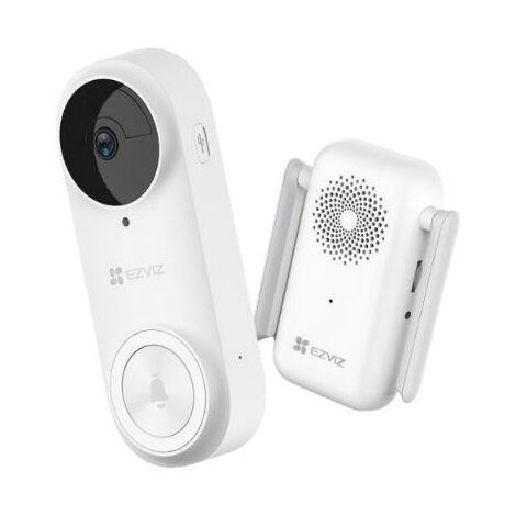 EZVIZ Kit Videocitofono Wifi Monofamiliare a Batteria da Esterno
