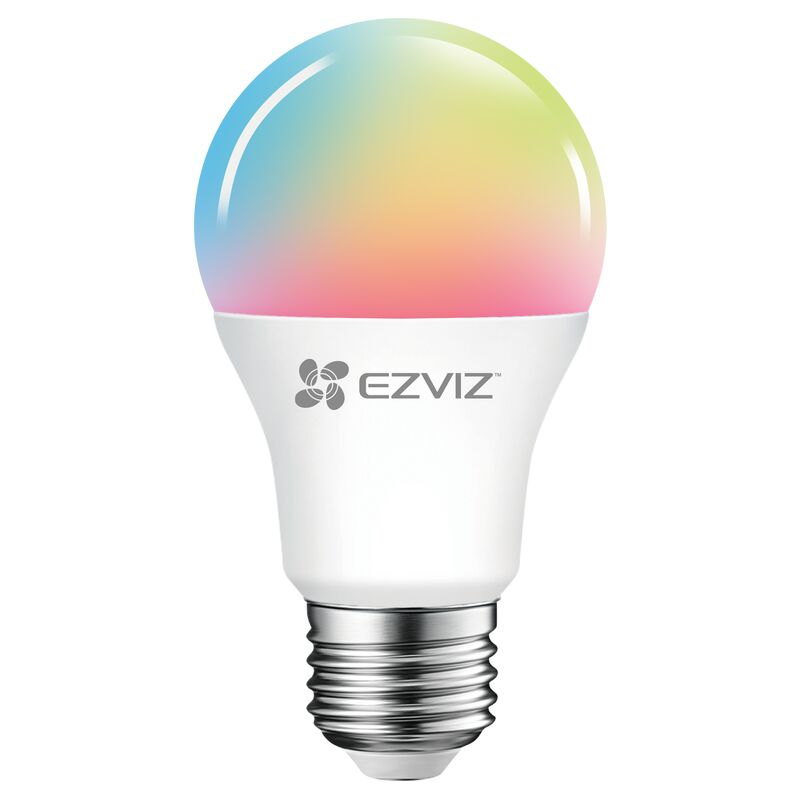 Image of Ezviz - LB1 Lampadina Intelligente a Colori Wifi a led E27 8W, Compatibile con Alexa, Google Home, Dimmerabile, Comandabile tramite App, Controllo
