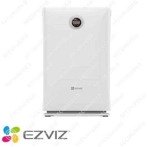 EZVIZ Purificatore d'aria CS-EB350A, 42 m², 4 stadi filtrazione, CADR 350 m³/h, HEPA 11