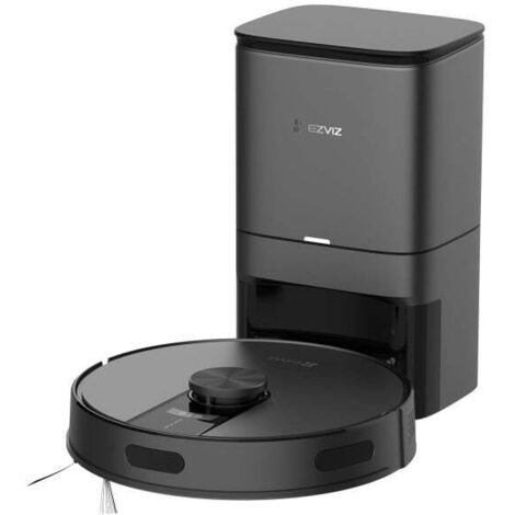 Ezviz RE4 Plus Schwarzer vernetzter Saugroboter