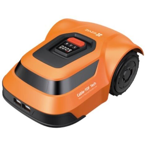 EZVIZ RM600 Tondeuse a Giardino Robotizzata Intelligente, Autonoma e di Colore Arancione