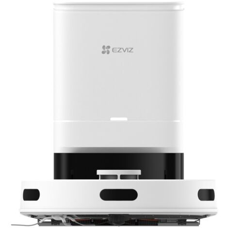 EZVIZ Robot Aspirapolvere Lavapavimenti Connesso Con Base Svuota Polvere