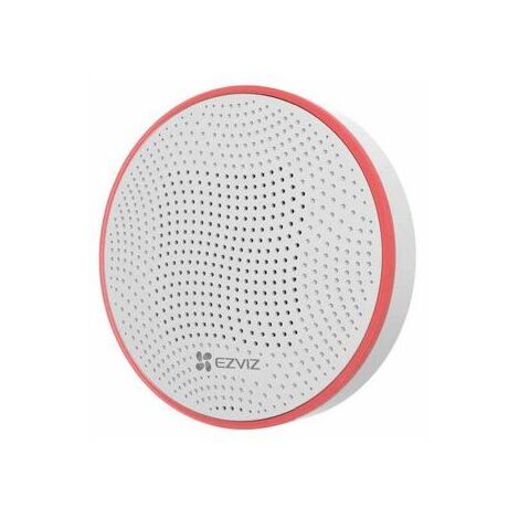 EZVIZ T9C Sirena Wireless Smart per Esterni Bianca 105 dB IP54 Portata 200m