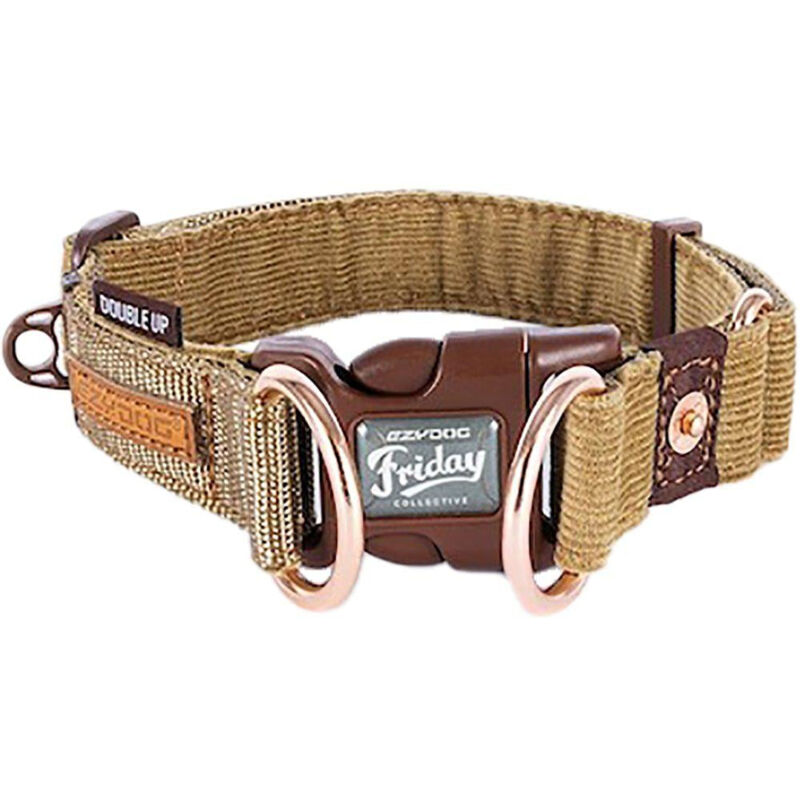 Ezydog - collar double up corduroy m 29-40CM - (605.0076)
