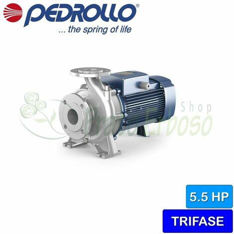 F 65/125C-I - Bomba monobloc de acero inoxidable de tres fases