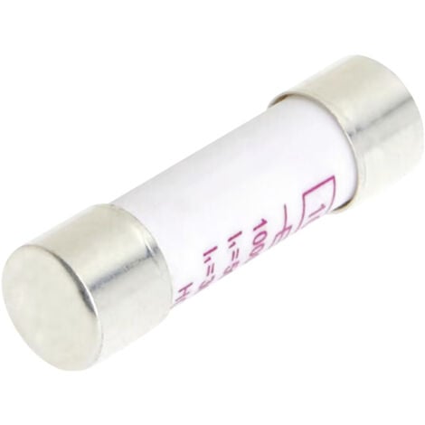 VOELKNER SELECTION F 690V 12.5A F 690V 12.5A Multimetersicherung (Ø x L) 10 mm x 38 mm 12.5 A 690 V/AC Flink -F- Inhalt