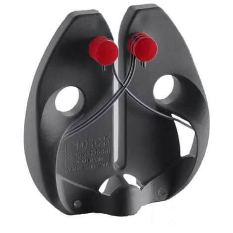 F. DICK affilatoio Rapid Steel action (far scorrere nell'affilatoio barrette di acciaio Inox) 90091000, senza base nero
