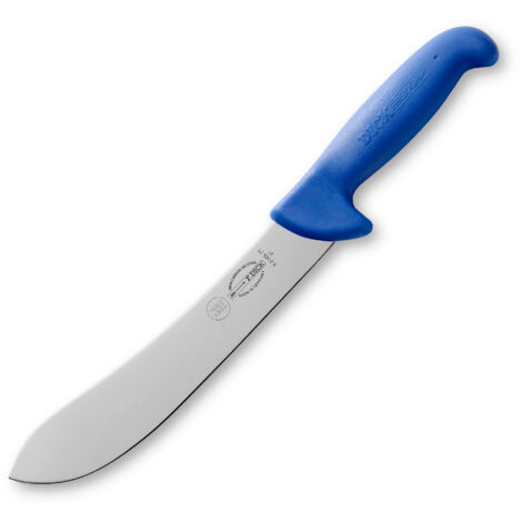 F. DICK Blockmesser ErgoGrip Hackmesser Klinge 21cm X55CrMo14 Stahl nichtrostend