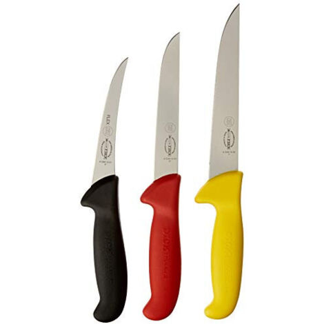 F. DICK Messer Set ErgoGrip 3-teilig ÃƒÆ’£ZerlegemeisterschaftÃƒÆ’Ü„¢, HRC 56Ãƒ€š°