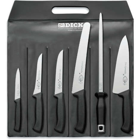 F. DICK ProDynamic Kochmesser-Set 6-teilig Küchenmesser Ausbeinmesser Kochmesser