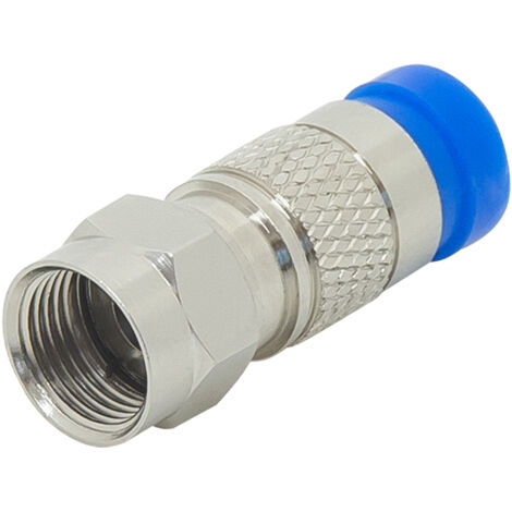 F PLUG RG6 COMPRESSIONE CU