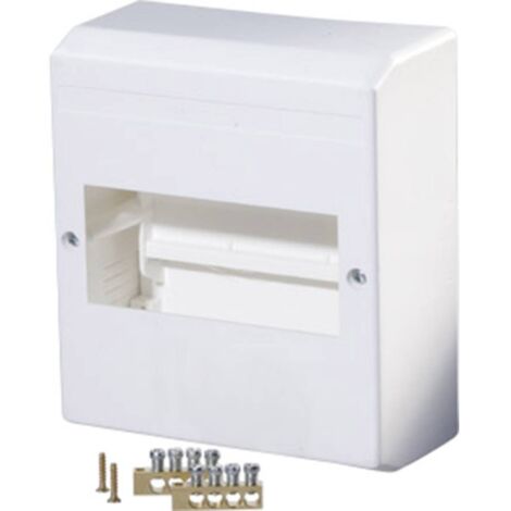 F-Tronic 7260015 KV06K Armadio di distribuzione Da parete Numero divisori = 6 Numero di righe = 1 Contenuto 1 pz.