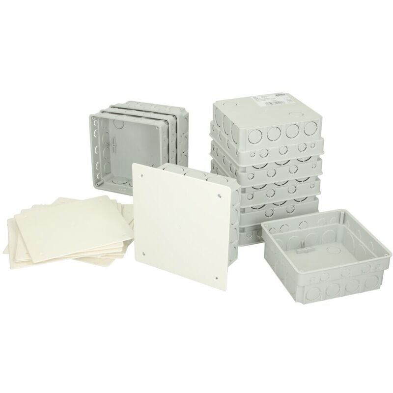 F-Tronic Boîte de dérivation encastrable 150 x 150 mm, non monté