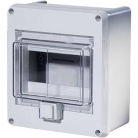 F-Tronic Coffret étanche 1 rangée jusqu'à 6 modules