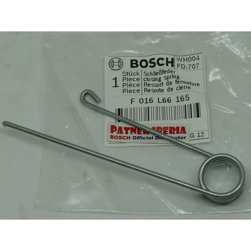 

F016L66165 closing spring: Genuine BOSCH spare-part