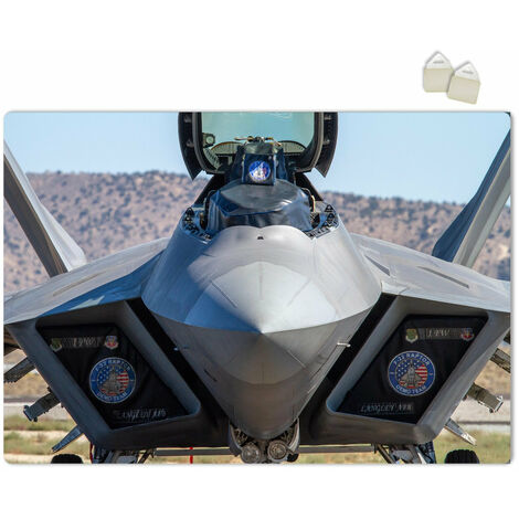 F22 RAPTOR - POSTER in PVC da 3mm - Misura: 70x100 cm