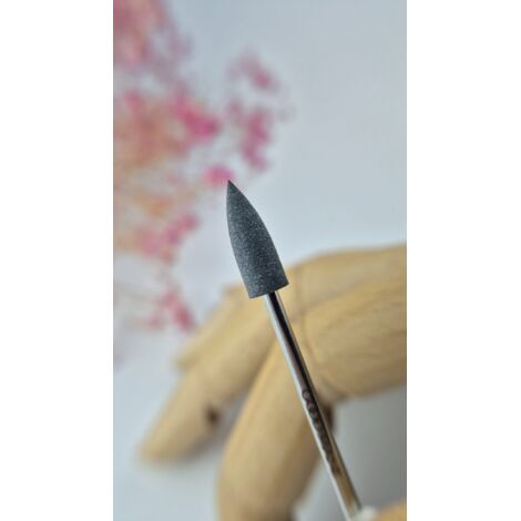 F233 - Borrador cónico negro 6x16