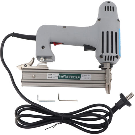F30 pistolet à ongles droit électrique cloueuse agrafeuse outils de clouage pour le travail du bois