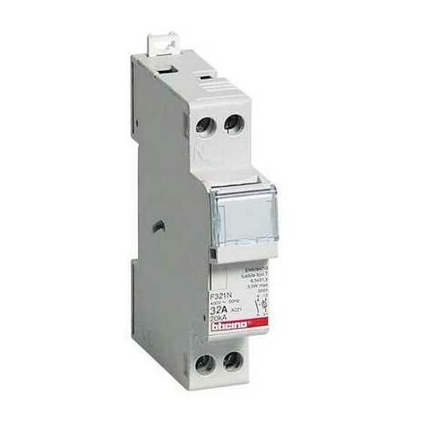 F321N Porte-fusible Sectionneur 1P+N - 32A - 500V