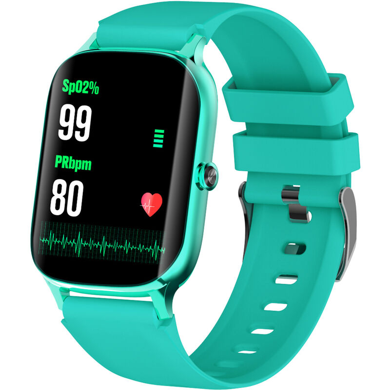 

F37 Pulsera inteligente 1.69 '' Pantalla TFT Full-Touch BT5.0 IP67 Impermeable Temperatura corporal / Frecuencia cardiaca / Presion arterial /