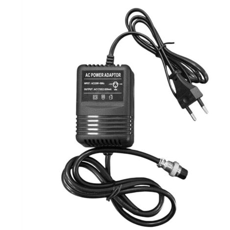 F4 15V Power Adapter for Mixing Console, 3-Pin Connector, EU Plug