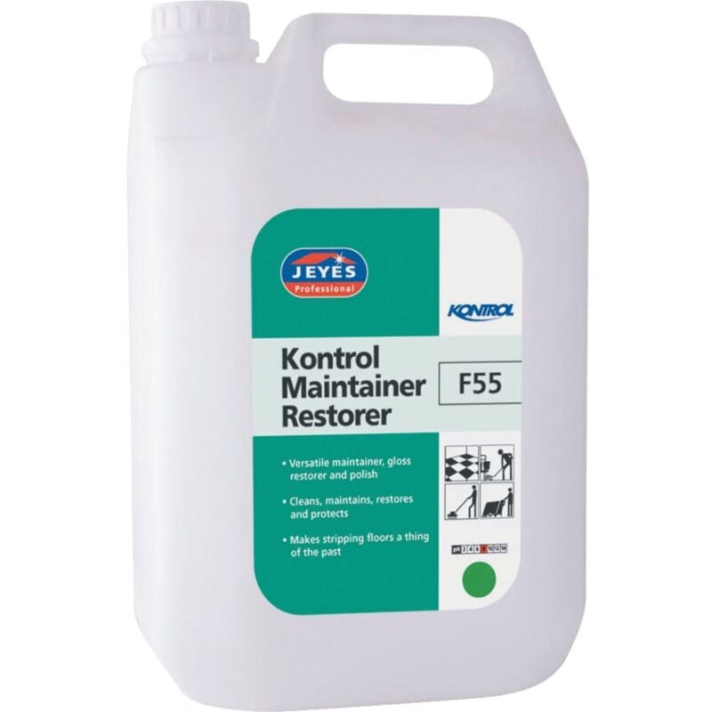 F55 Kontrol Floor Maintainer & Restorer 5LTR - Jeyes