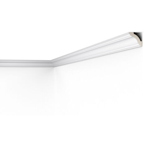 F8 DECOFLAIR Moulure de plafond Polyuréthane 42 x 42 x 2000 - 1 pièce