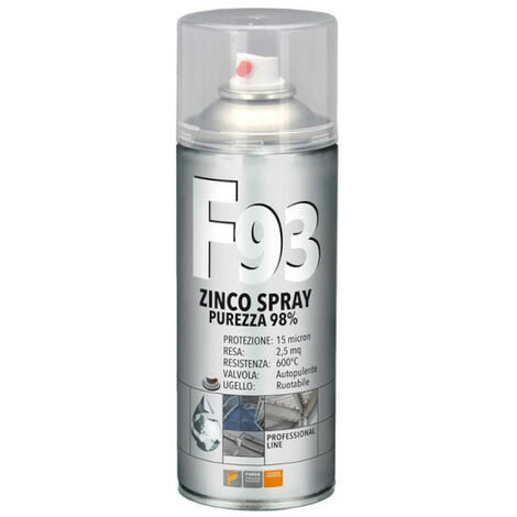 F93 ZINCO SPRAY ZINCANTE PROFESSIONALE 98% FAREN ml.400