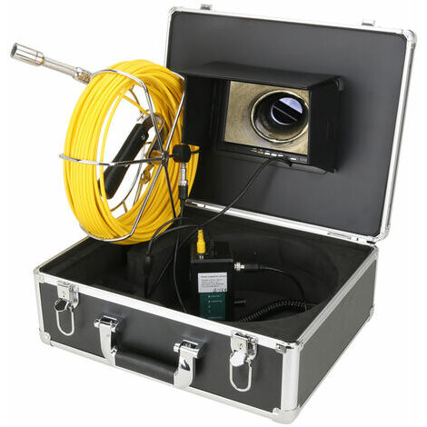 Caméra d'inspection d'égout de tuyau de 17 mm caméra de remplacement  d'inspection de canalisation de vidange étanche avec couvercle de  protection et tournevis pour la caméra de 17 mm 