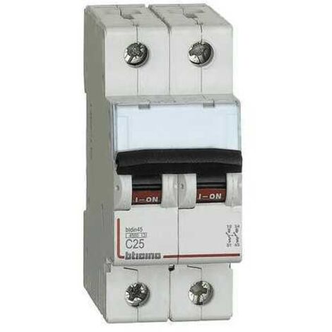Fa82C25 Btdin45 - Interruptor Magnetotérmico 2P Curva C