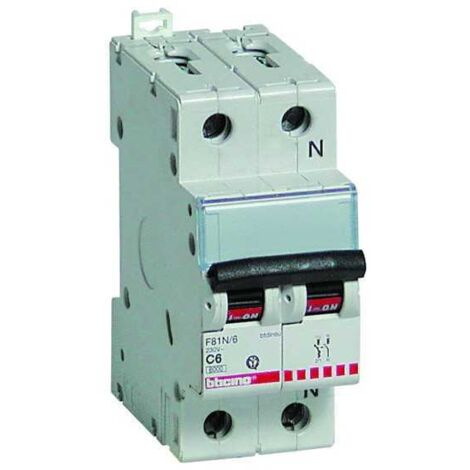 Fa881C2 Btdin45 - Interruptor magnetotérmico 1P+N Curva C