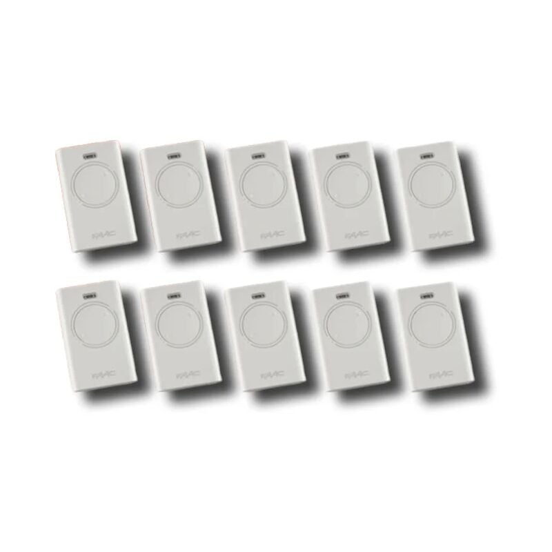 10 x télécommande 2 canaux xt2 868 slh lr 787009 - Faac