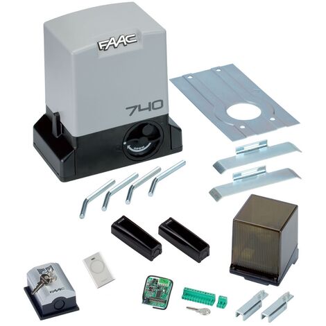 FAAC 740 DELTA 2 KIT 1056303445 Schiebetorautomatik 500 kg 230 V
