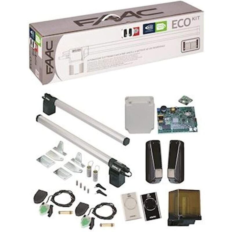 Eco kit long pour portail battant - 105632146 - Faac