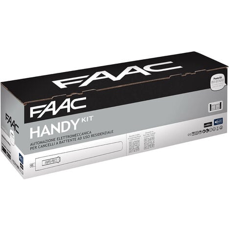 FAAC-105998 KIT HANDY Automazione Cancello Battente 2,3M 24V SAFE