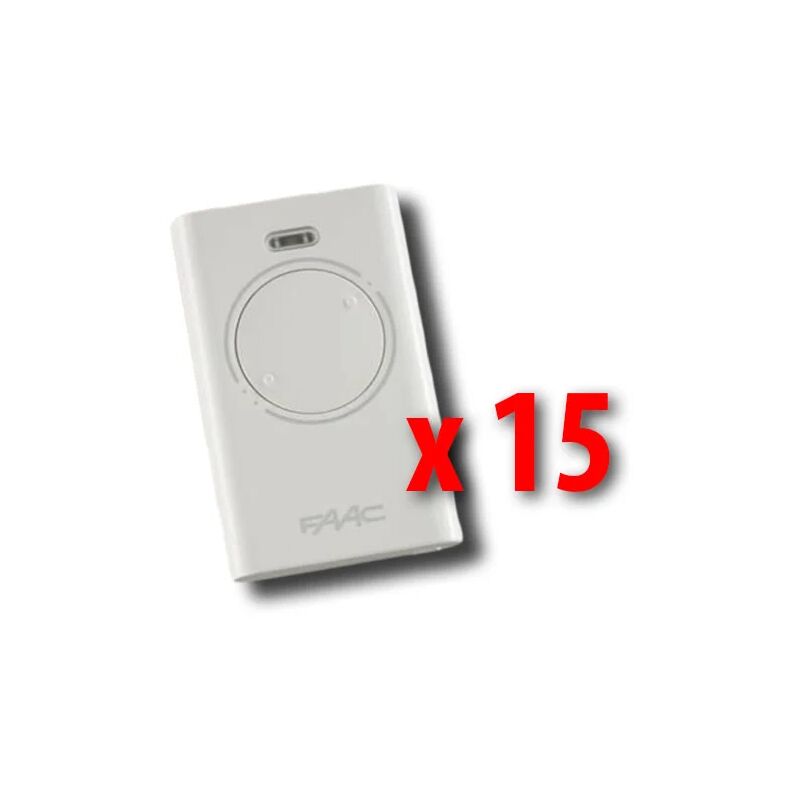 

15 mandos 2 canales 868mhz xt2 868 slh lr 787009 - Faac