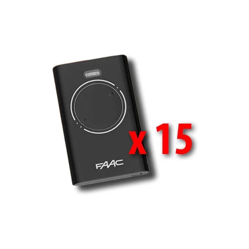 

15 mandos 2 canales 868mhz xt2 868 slh lr 7870091 - Faac