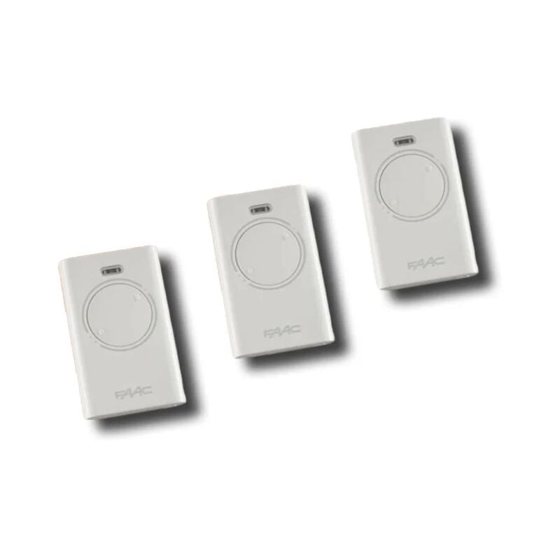 3 x télécommande 2 canaux xt2 868 slh lr 787009 - Faac