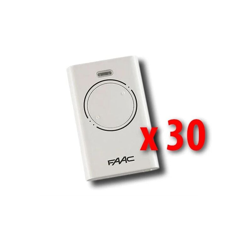 

30 mandos 2 canales 433mhz xt2 433 slh lr 787007 - Faac