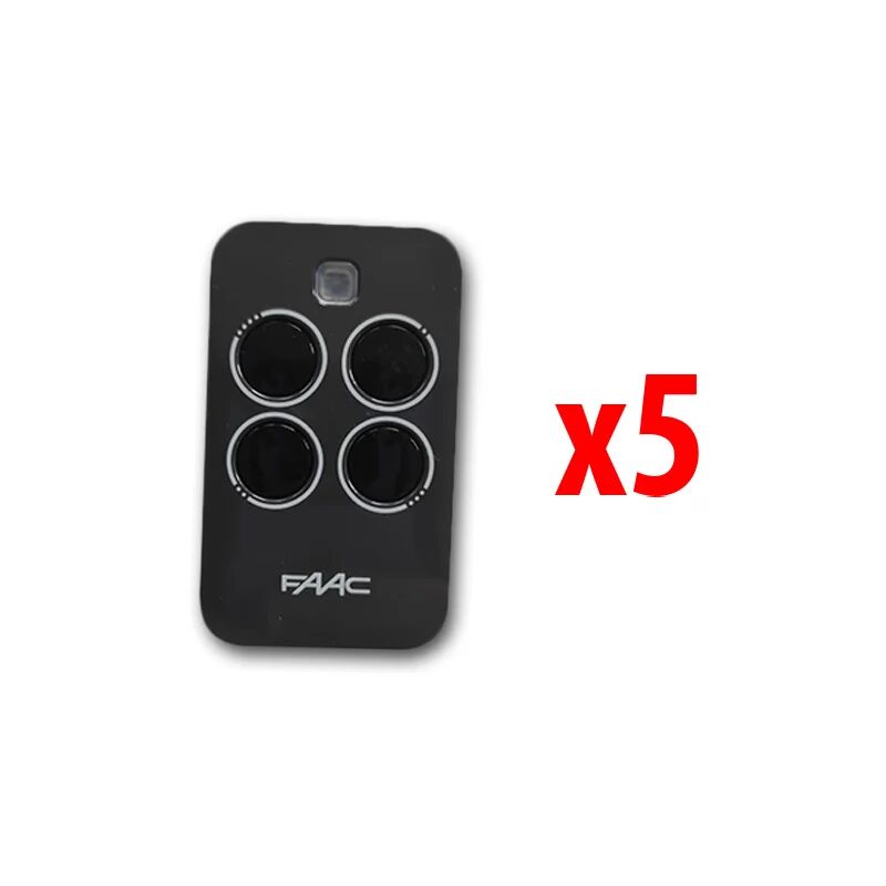 

5 mandos cuadricanales xt4 433 rc 787456 - Faac